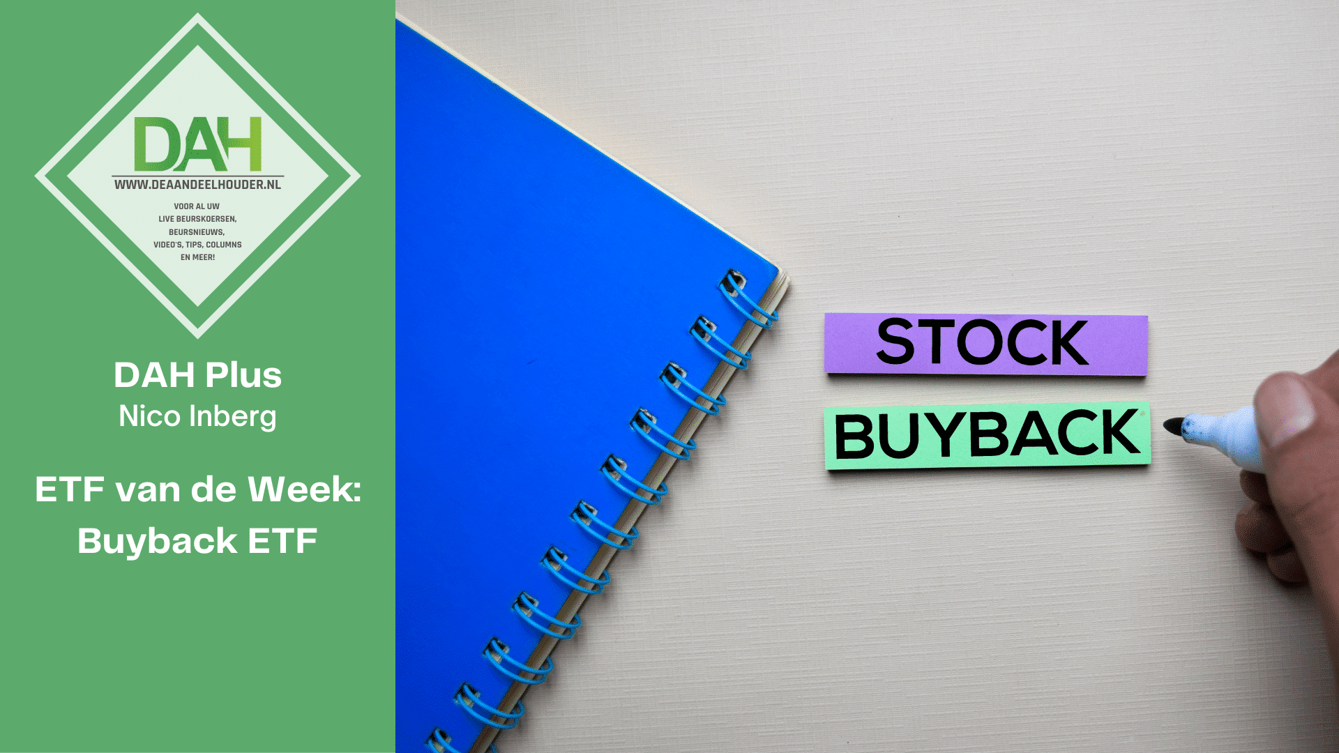 ETF v/d Week: Buyback ETF