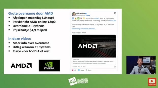 Grote overname AMD uitgelegd: risico voor NVIDIA?